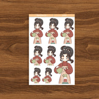 Coffee Shop | True Passion | Just Dolls Stickers | J381