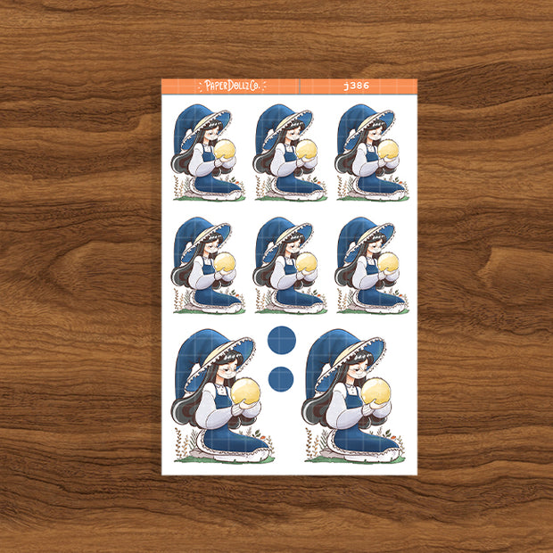 Lunar | Enchanted | just Dolls Stickers | J386