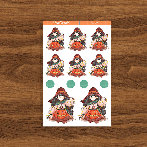 Pumpkin | Enchanted | Just Dolls Stickers | J387