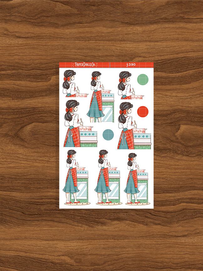 Bountiful | Joy to the Dolly World | Just Dolls Stickers | j390