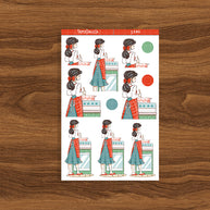Bountiful | Joy to the Dolly World | Just Dolls Stickers | j390