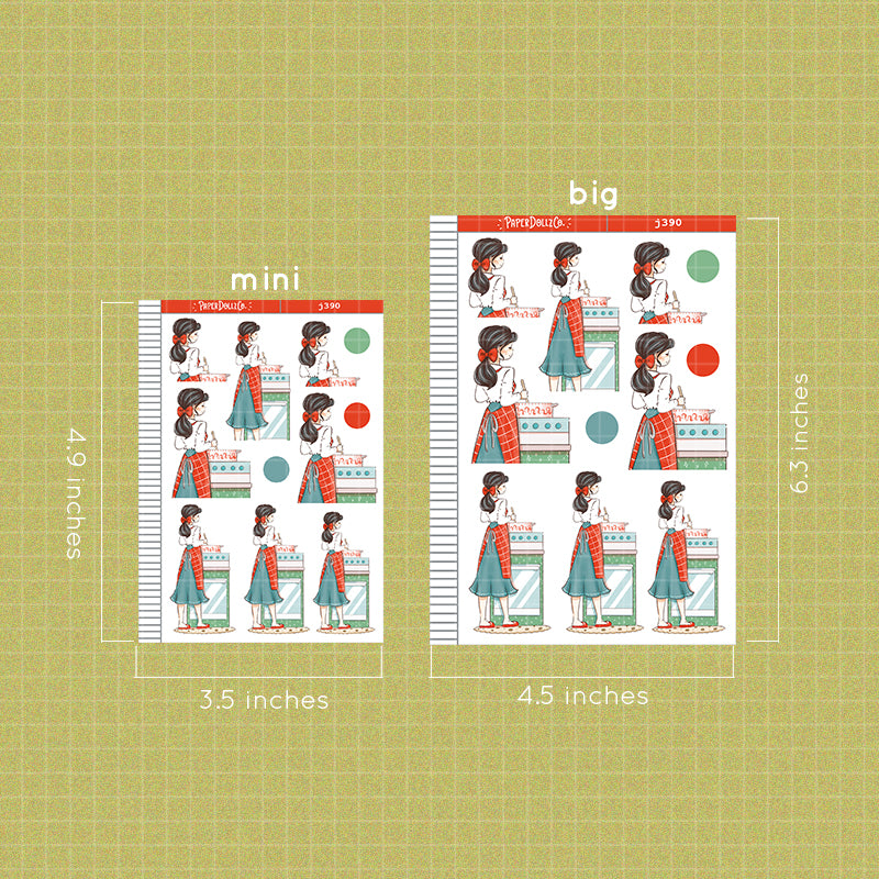 Bountiful | Joy to the Dolly World | Just Dolls Stickers | j390