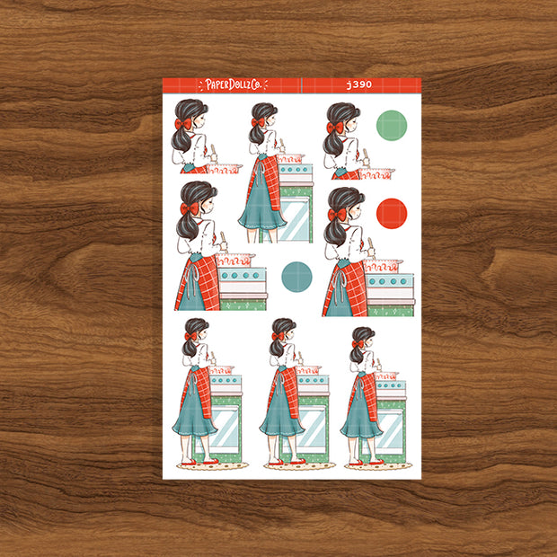 Bountiful | Joy to the Dolly World | Just Dolls Stickers | j390