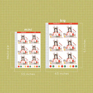 Busy | Joy to the Dolly World | Just Dolls Stickers | j391