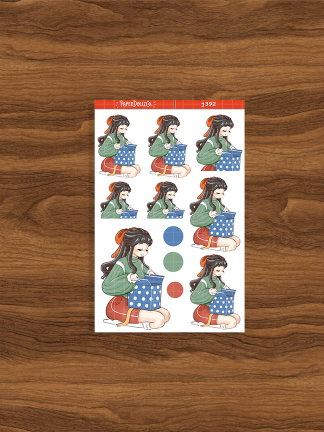 Lavish | Joy to the Dolly World | Just Dolls Stickers | j392