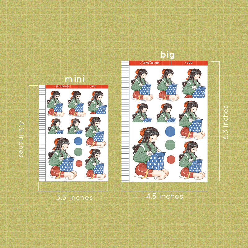 Lavish | Joy to the Dolly World | Just Dolls Stickers | j392