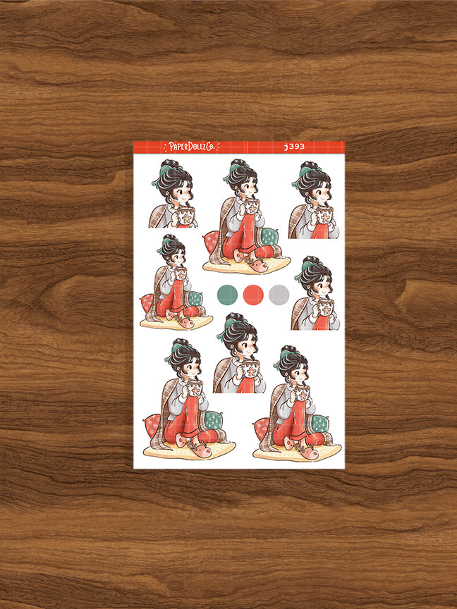 Blissful | Joy to the Dolly World | Just Dolls Stickers | j393
