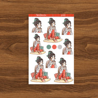 Blissful | Joy to the Dolly World | Just Dolls Stickers | j393