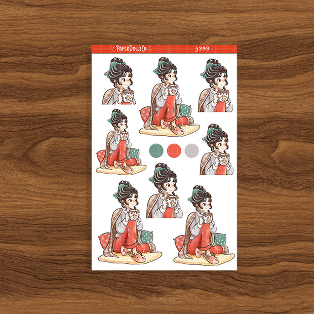 Blissful | Joy to the Dolly World | Just Dolls Stickers | j393