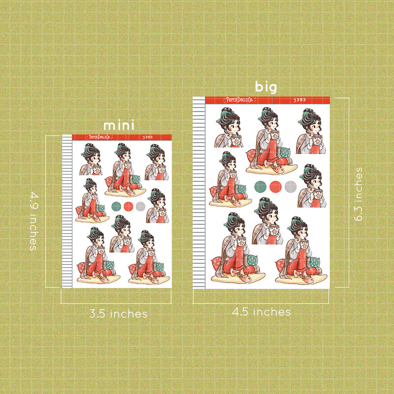 Blissful | Joy to the Dolly World | Just Dolls Stickers | j393