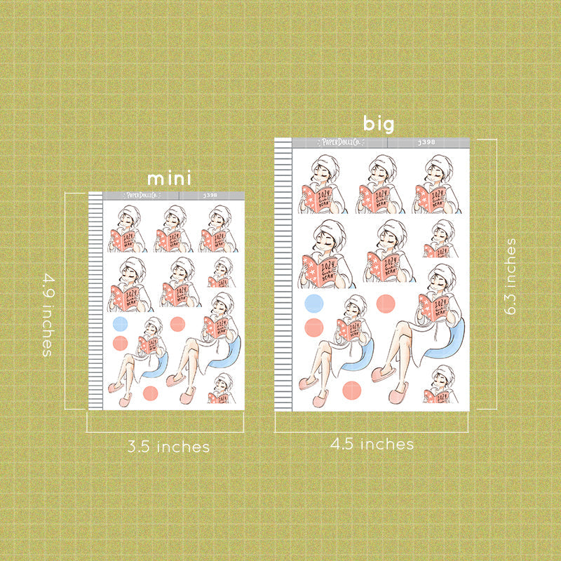 Radiant | Year of the Rising Dragon | Just Dolls Stickers | J398