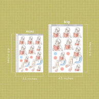 Radiant | Year of the Rising Dragon | Just Dolls Stickers | J398