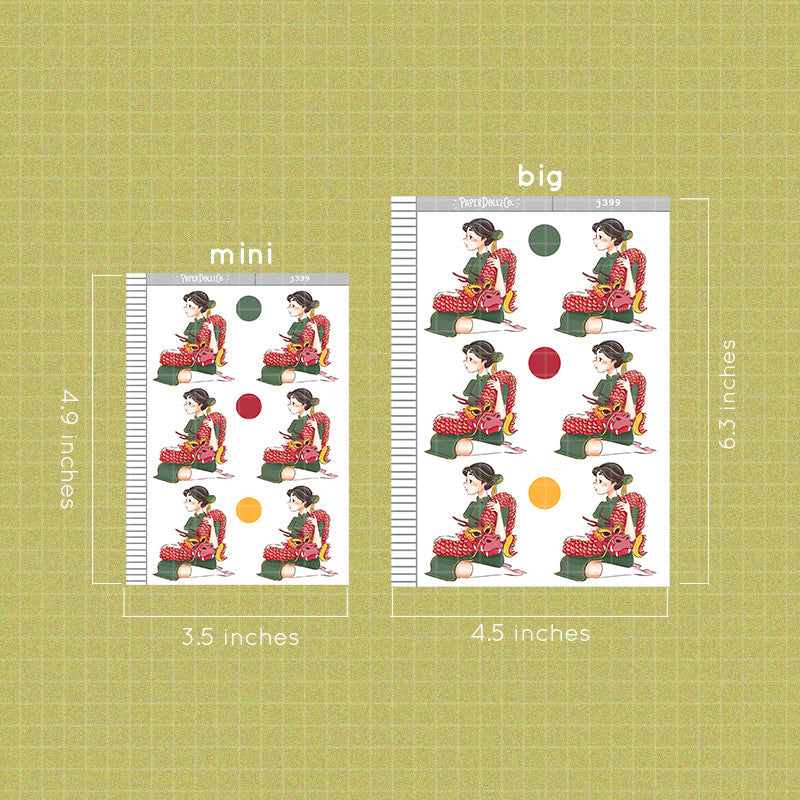 Prosperous | Year of the Rising Dragon | Stickers | J399