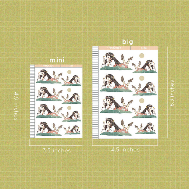 Blossoming | Spring Blossoming | Just Dolls Stickers | J400