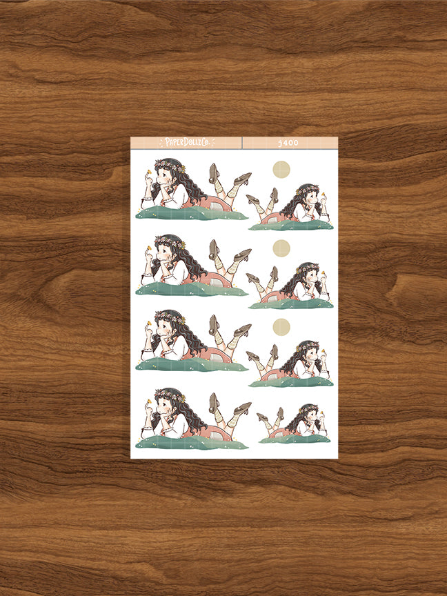 Blossoming | Spring Blossoming | Just Dolls Stickers | J400
