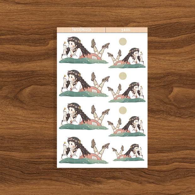 Blossoming | Spring Blossoming | Just Dolls Stickers | J400