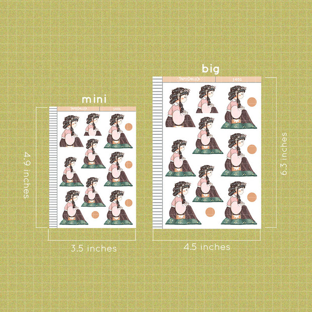 Lively | Spring Blossoming | Just Dolls Stickers | J401