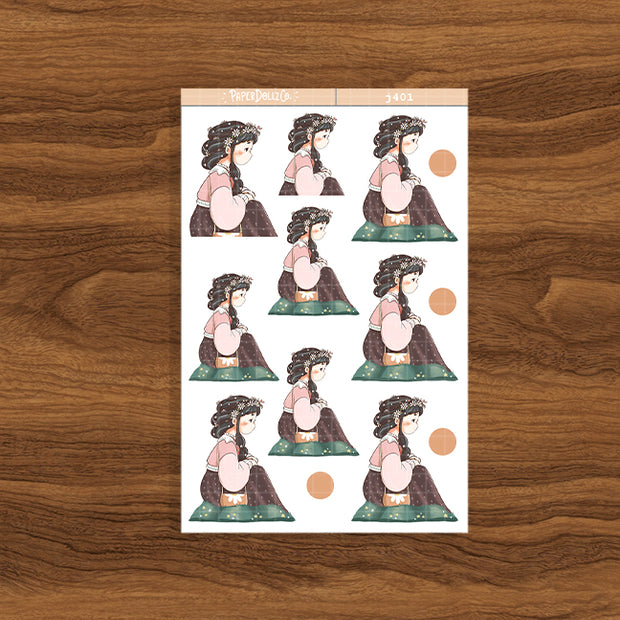 Lively | Spring Blossoming | Just Dolls Stickers | J401