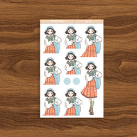 Peaceful | Spring Blossoming | Just Dolls Stickers | J402