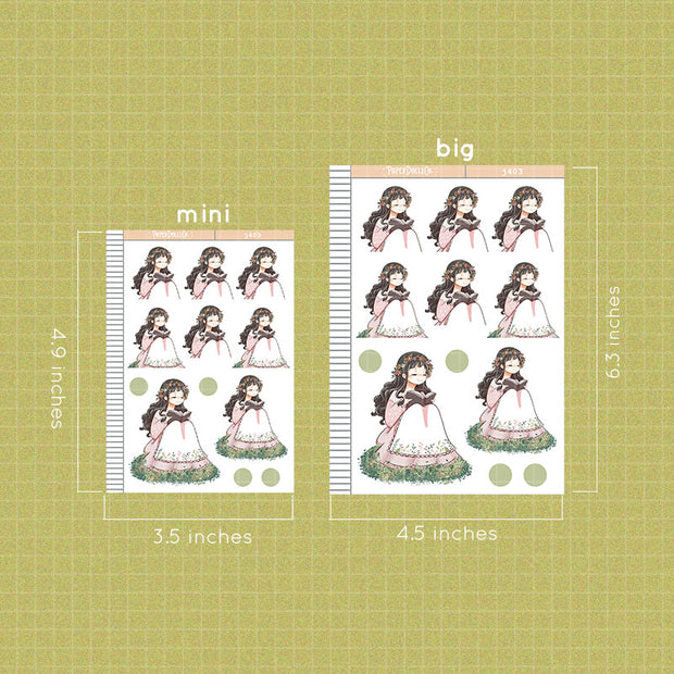 Breezy | Spring Blossoming | Just Dolls Stickers | J403
