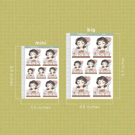 Sweet Treat | Alone Time | Just Dolls Stickers | J406