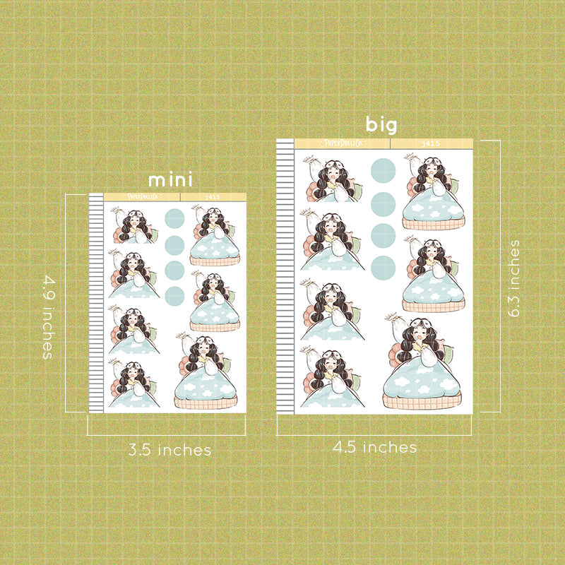 Peaceful | Sweet Dreams | Just Dolls Stickers | J415