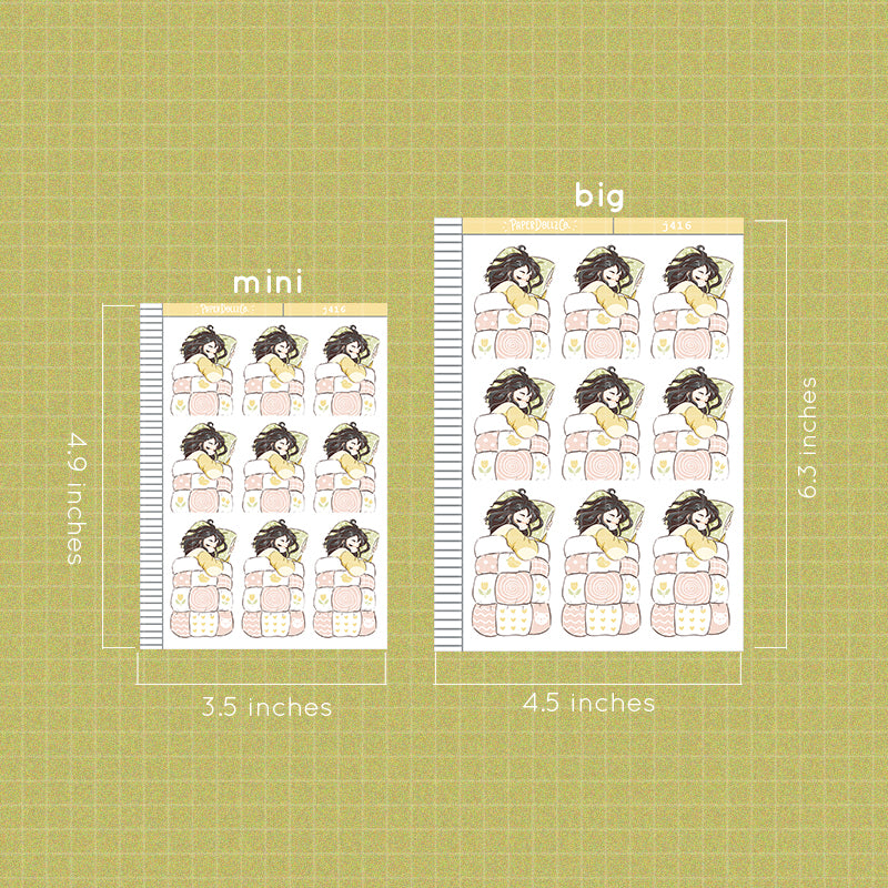 Cozy | Sweet Dreams | Just Dolls Stickers | J416