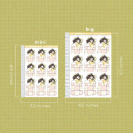 Cozy | Sweet Dreams | Just Dolls Stickers | J416