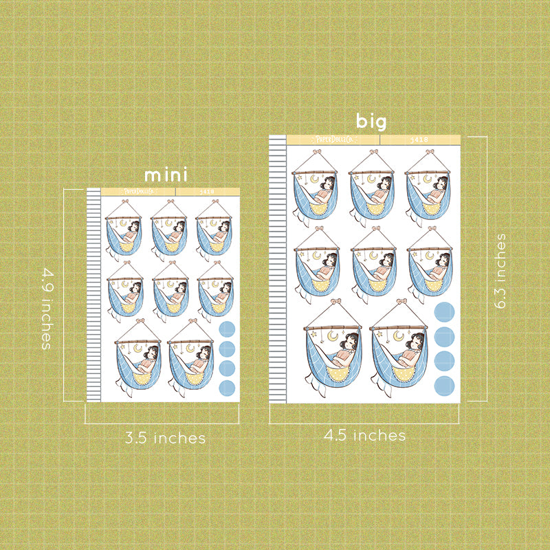 Serene | Sweet Dreams | Just Dolls Stickers | J418