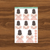 Prom | Crowning Glory | Just Dolls Stickers | J420