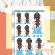 Picnic | Crowning Glory | Just Dolls Stickers | J421