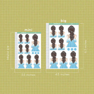 Picnic | Crowning Glory | Just Dolls Stickers | J421