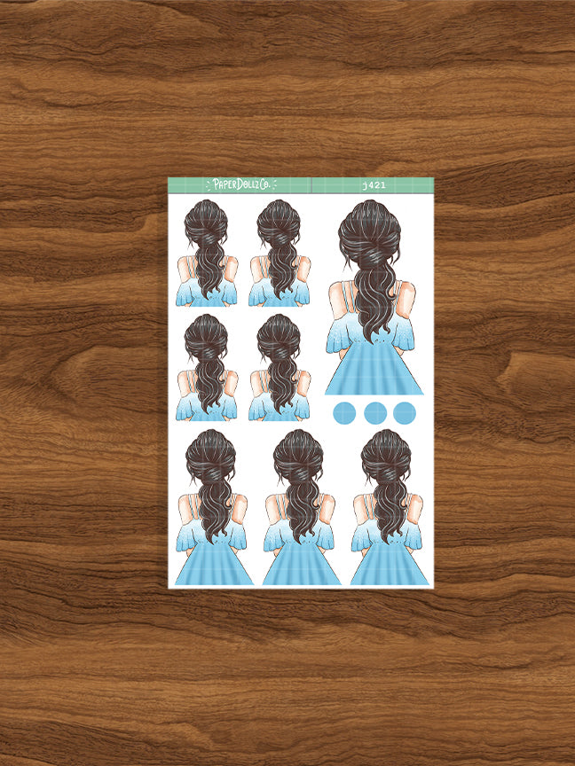 Picnic | Crowning Glory | Just Dolls Stickers | J421