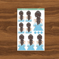 Picnic | Crowning Glory | Just Dolls Stickers | J421