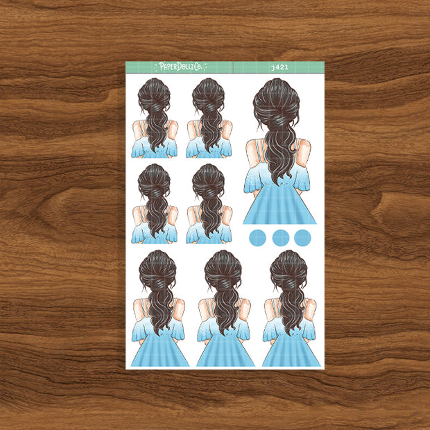 Picnic | Crowning Glory | Just Dolls Stickers | J421