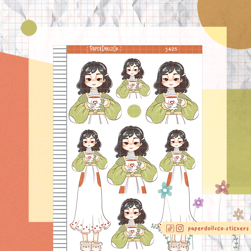 Home | Fabulous Fall | Just Dolls Stickers | J425