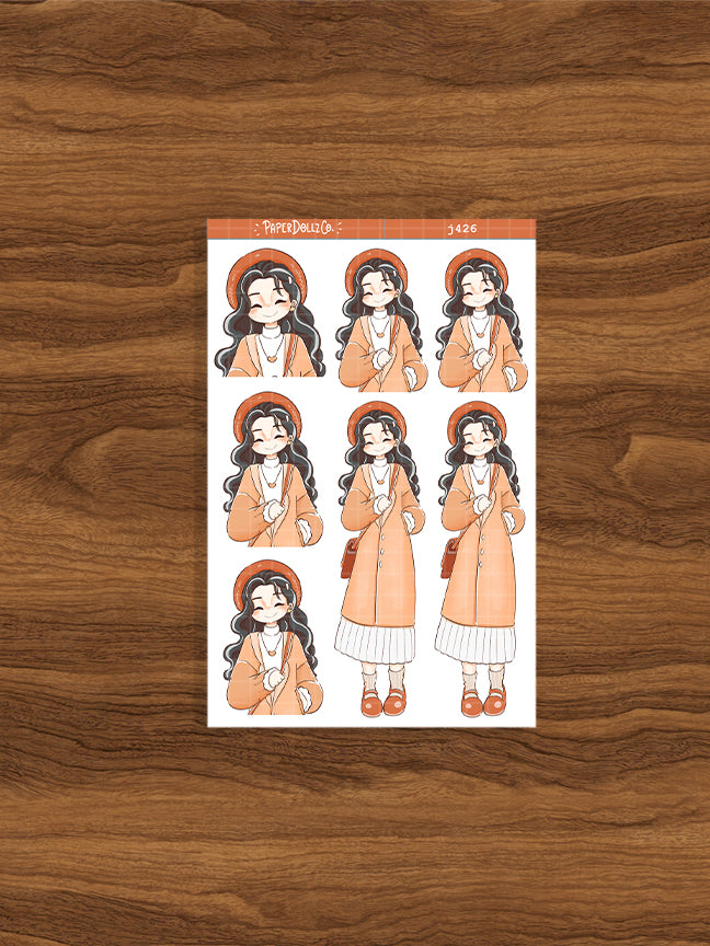 Date Night | Fabulous Fall | Just Dolls Stickers | J426