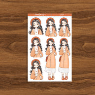 Date Night | Fabulous Fall | Just Dolls Stickers | J426