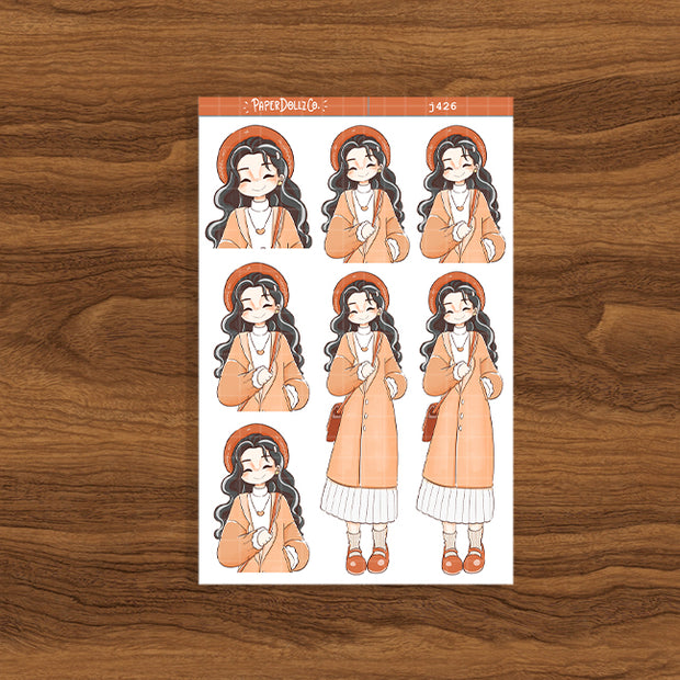 Date Night | Fabulous Fall | Just Dolls Stickers | J426