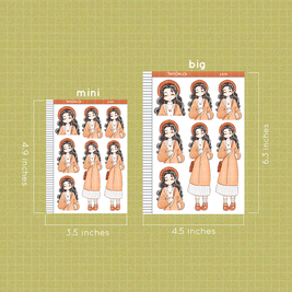 Date Night | Fabulous Fall | Just Dolls Stickers | J426