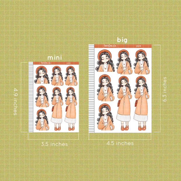 Date Night | Fabulous Fall | Just Dolls Stickers | J426