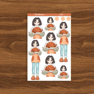 Thanksgiving | Fabulous Fall | Just Dolls Stickers | J428