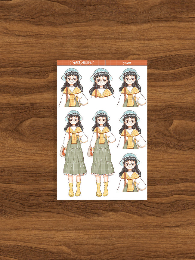 Travel | Fabulous Fall | Just Dolls Stickers | J429