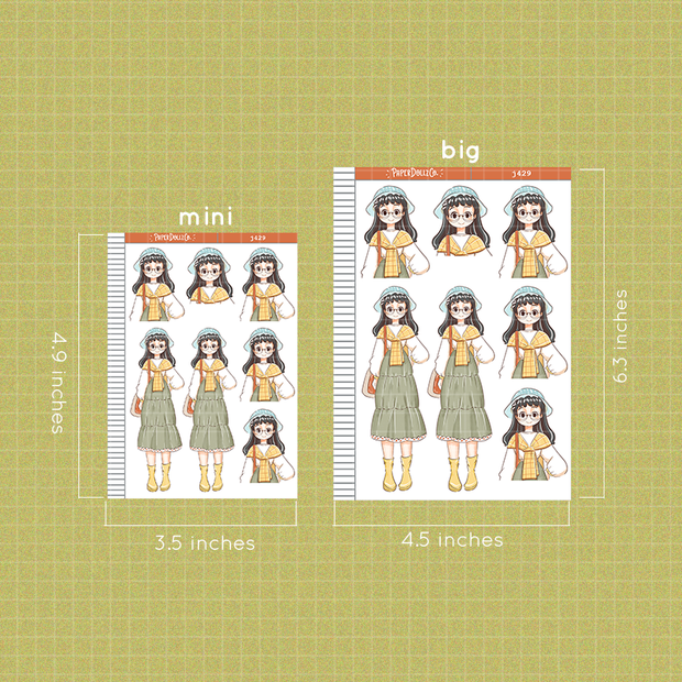 Travel | Fabulous Fall | Just Dolls Stickers | J429