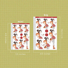 Squirrel | Fluffy Tails | Just Dolls Stickers | J430