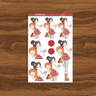Squirrel | Fluffy Tails | Just Dolls Stickers | J430