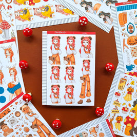 Bear | Fluffy Tails | Just Dolls Stickers | J431