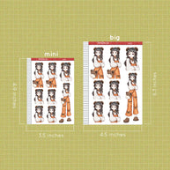 Bear | Fluffy Tails | Just Dolls Stickers | J431