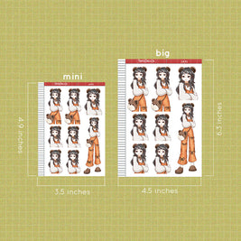 Bear | Fluffy Tails | Just Dolls Stickers | J431