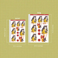 Cat | Fluffy Tails | Just Dolls Stickers | J434